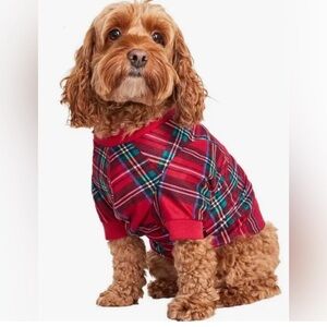 Family Pajamas PJ Dog Brinkley Plaid Large